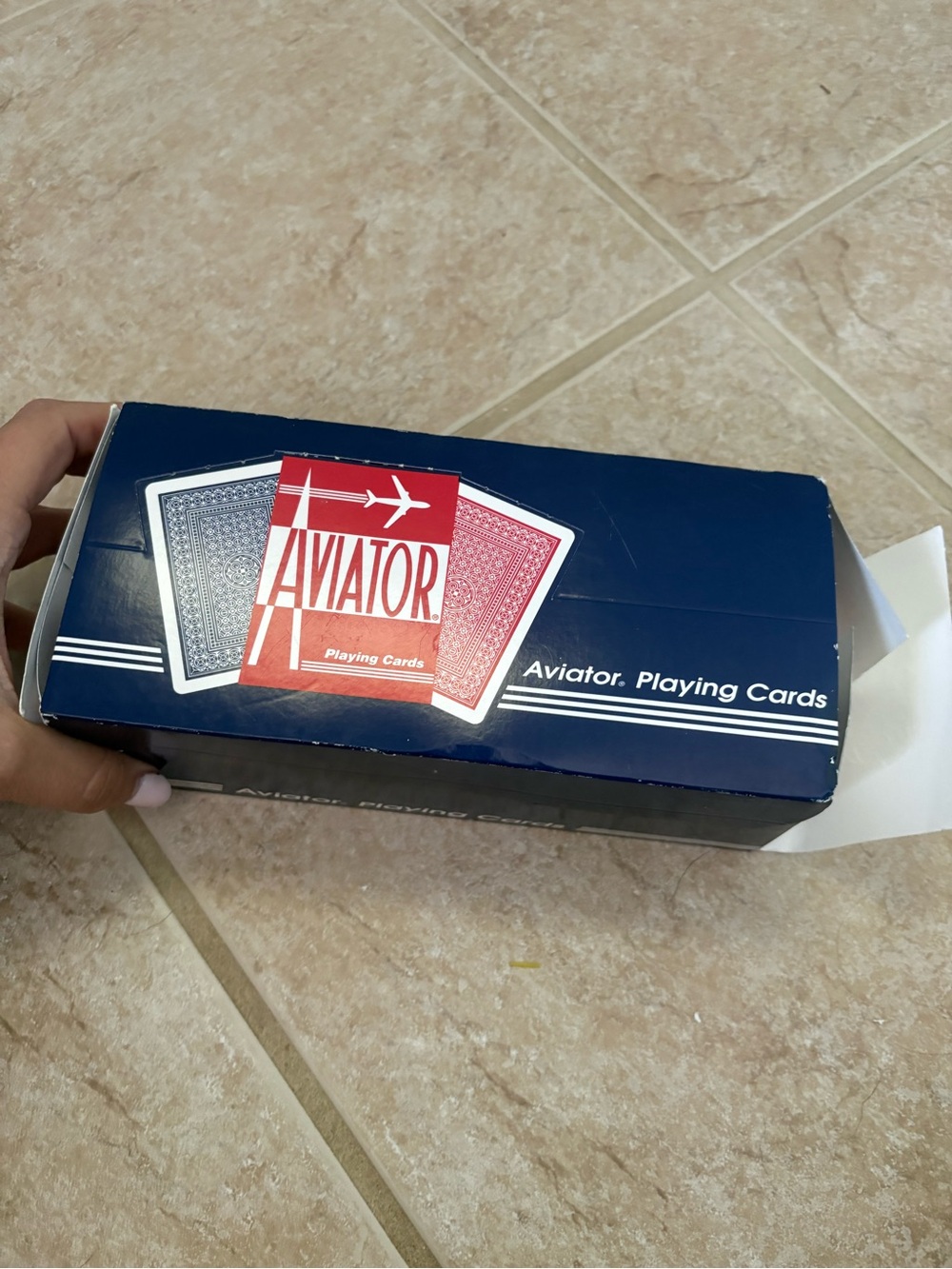Aviatior playing cards new in box (12 pack)
